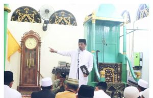 Bupati Landjar Tarling Putaran Ke-2 di Masjid Nuangan Induk.