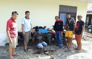 Polsek Urban Kotabunan Bongkar Praktik Judi Sabung Ayam, Seorang Diamankan.
