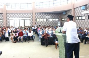 Hadiri Silatnas, Bupati Ajak Pelajar Boltim Lestarikan Bahasa Mogondow.