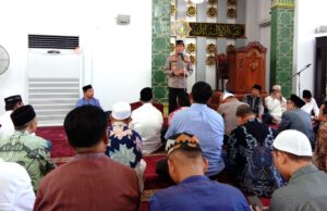 Kapolda Sulut Lakukan Kunjungan Silaturrahmi di Masjid Raya Ahmad Yani
