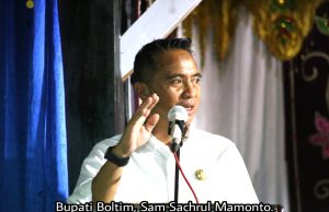 Bupati Boltim Sampaikan Target di Pencanangan Kampung Tangguh Nasional Desa Sumber Rejo