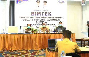 Dinas PMD Boltim Gelar Bimtek Tata Kelola Keuangan BUMDes