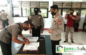 Kapolres Resmi Melantik Wakapolres Bitung Yang Baru