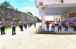 Polres Boltim Salurkan Bansos Dari Sekretariat Presiden RI