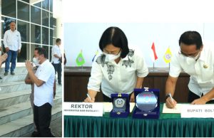 Bupati Sachrul Jelaskan Pentingnya Kerjasama Pemkab Boltim dan Unsrat