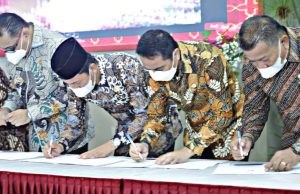 Bupati Mamonto Menandatangani Nota Kesepahaman Dengan BPIP RI