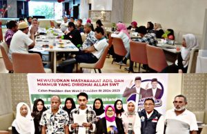 Silaturahmi KB HMI Sulut dan Lintas Relawan Bersatu Menangkan Anies – Muhaimin