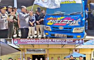 KPU Boltim Mulai Distribusikan Logistik di Tujuh Kecamatan
