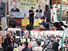 Ketua Fraksi Golkar MPR RI, Melchias Mekeng Sosialisasikan 4 Pilar di Jarod Manado