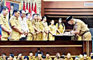 Oskar Manoppo Hadiri HLM TPID dan Penandatangan MoU Optimalisasi PAD di Sulut