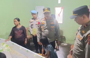 Kunjungan Duka Kapolres Boltim, Bukti Kepedulian Polri ke Warga
