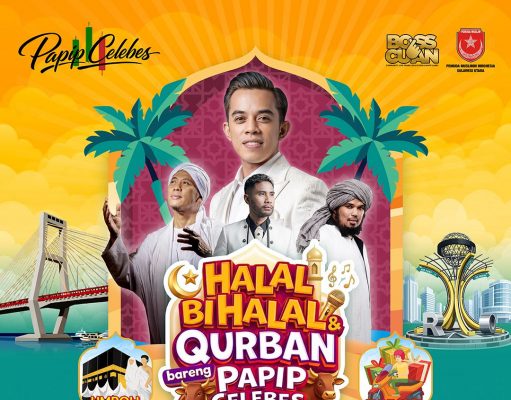 Papip Celebes Hadirkan Opick, Derry Sulaiman dan Ecko Show Konser di Manado