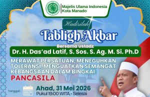 Ustad Das’ad Latif Dipastikan Hadir Ceramah Tabligh Akbar di Manado, Simak Tanggalnya