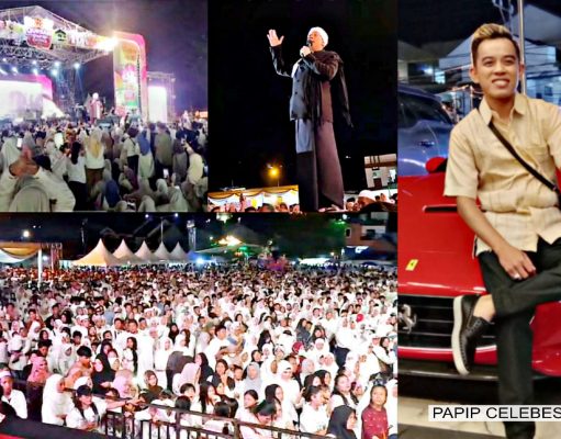 Papip Celebes Padukan Opick, Derry Sulaiman dan Ecko Show Hibur Ribuan Warga Manado