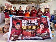 Pemuda Muslimin Indonesia Sulut Distribusi Bantuan Untuk Korban Bencana Banjir di Bolmong