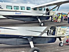 Susi Air Rute Manado – Melonguane Kembali ke Bandara Sam Ratulangi Akibat Cuaca Buruk, Seluruh Penumpang Selamat