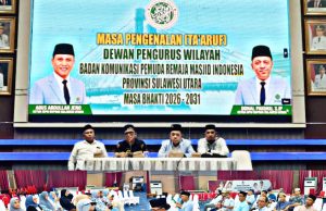 Penuh Khidmat, Pengurus Baru BKPRMI Sulut Gelar Rapat Perdana dan Ta’aruf