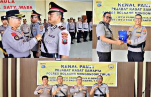 Kapolres Boltim Gelar Sertijab Kasat Samapta, Perkuat Pelayanan kepada Masyarakat