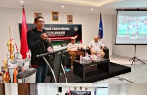 Rangga Meru Ardianto dan Pengurus Baru Maesa Manado Football Club Resmi Dikukuhkan Askot PSSI