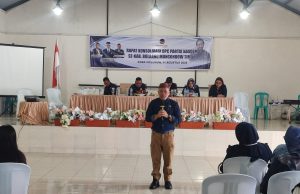 Nasdem Boltim Perkuat Konsolidasi, Targetkan Kader Solid hingga Tingkat Ranting