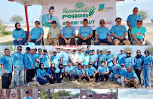 BKPRMI Sulut Bersama PT MSM dan Megamas Canangkan Program Indonesia Hijau Lewat Penanaman Pohon