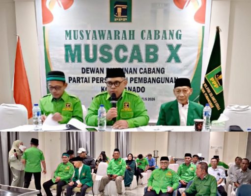 DPC PPP Manado Gelar Muscab, Lima Formatur Siap Susun Kepengurusan Baru Periode 2026-2031