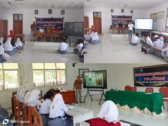 PWI Boltim dan PT ASA Bekali Siswa SMA-SMK dengan Dasar Jurnalistik
